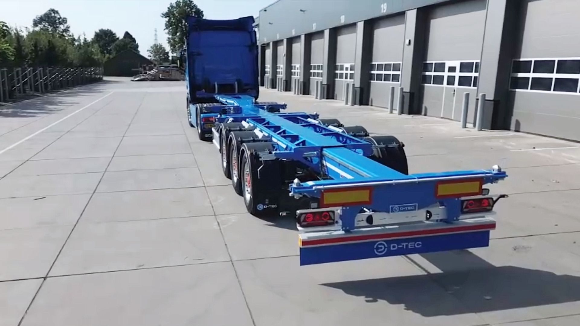 Porta container estensibile D-Tec